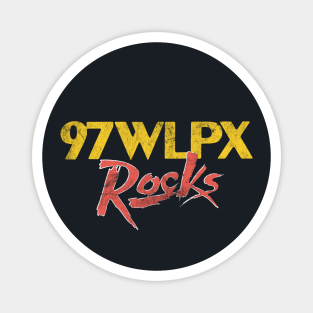 WLPX Milwaukee, Wisconsin / 70s Radio Station Magnet